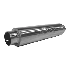 MBRP 4" IN/OUT Stainless Steel Muffler Replaces All 30" Overall Length Mufflers - Bild 1 von 1