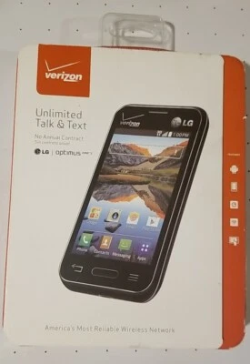 LG Optimus Zone 2 (Verizon) - LG-VS415PP - Black   LOCKED  NOT SCANNED Brand New - Image 1 of 2