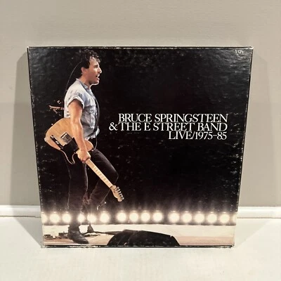 Bruce Springsteen Live 1975-85 5x LP Box Set EX Vinyl Columbia Records + Booklet - Image 1 of 4