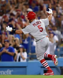 St. Louis Cardinals ALBERT PUJOLS Glossy 8x10 Photo 700th Homerun Print Poster - Picture 1 of 1