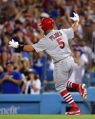 St. Louis Cardinals ALBERT PUJOLS Glossy 8x10 Photo 700th Homerun Print Poster Cover