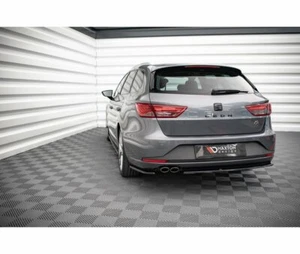 Attacco diffusore coppa NERO per Seat Leon III MK3 FR Sportstourer paraurti posteriore  - Foto 1 di 8