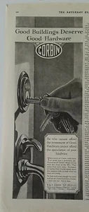 1926 P.& F. Corbin good Hardware door locks key  vintage original ad - Bild 1 von 1