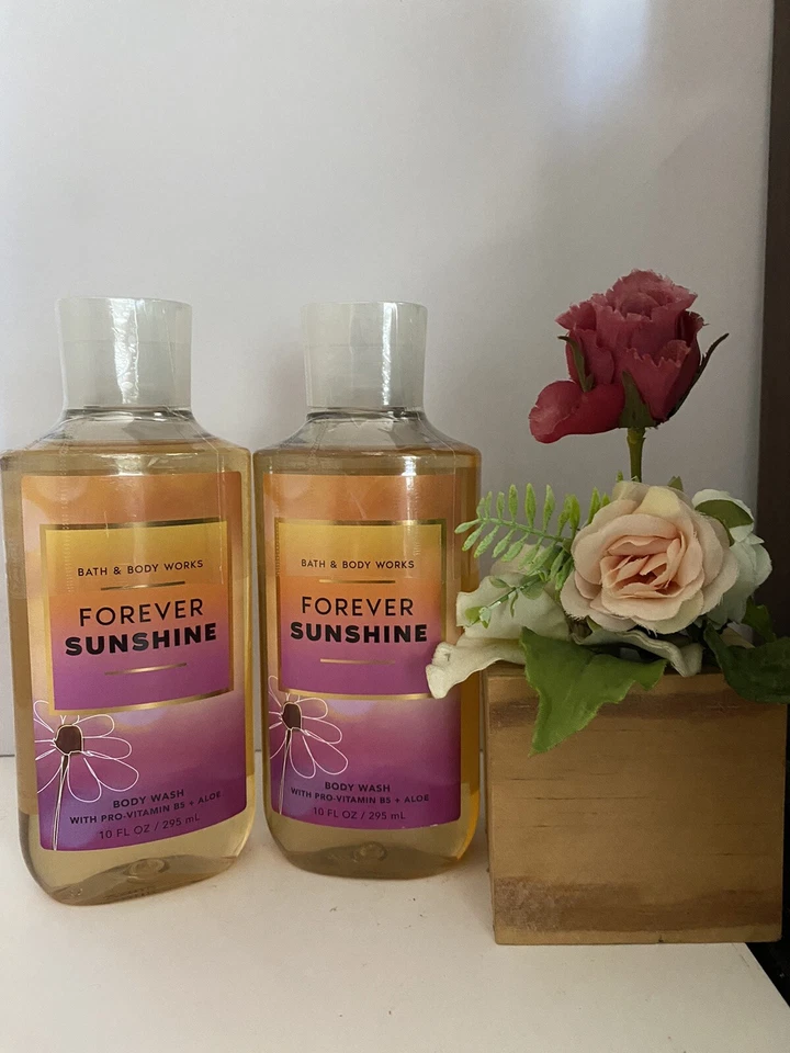 2 New FOREVER SUNSHINE 🌞 BATH & BODY WORKS SHOWER GEL BODY WASH - Image 1 of 1