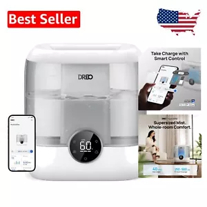 6L Smart Ultrasonic Humidifier: 28dB Quiet, Night Light, for Large Rooms - Picture 1 of 11
