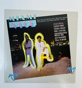 Miami Vice Music Soundtrack Vinyl Album MCA Records Glenn Frey Phil Collins - Picture 1 of 3
