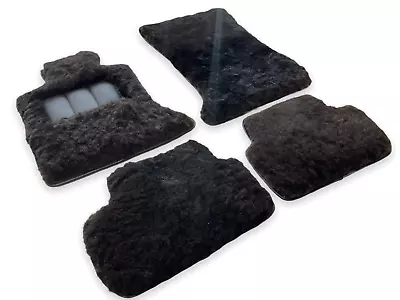 Alfombrillas de lana de cordero genuinas de piel de oveja para Rolls Royce Phantom 2003-2016 AutoWin Foto 1 de 4