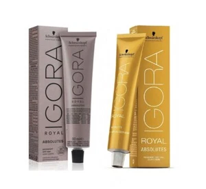 Schwarzkopf Igora Royal Absolute Hair Color, 2.1 oz ( CHOOSE COLOR ) - Picture 1 of 4