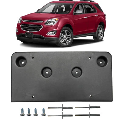 For 2016 2017 Chevrolet Equinox Front License Plate Frame Holder Mount Bracket Foto 1 de 4