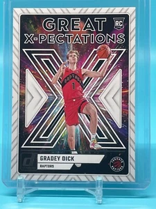 2023-24 Donruss Gradey Dick GROSSE ERWARTUNGEN #4 - Toronto Raptors ROOKIE - Bild 1 von 1