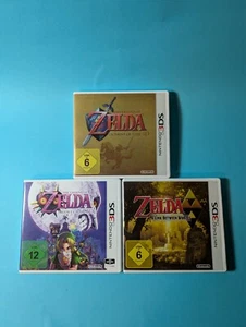 Nintendo 3DS Zelda Sammlung: Ocarina of Time/Majora's Mask/A Link between Worlds - Bild 1 von 8