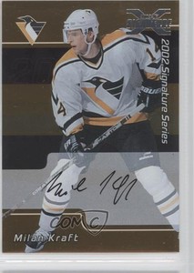 2002-03 ITG Be A Player Signature Series 2001-02 Buybacks Gold Milan Kraft Auto