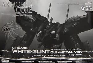 ARMORED CORE LINEARC K-40 White Glint Gunmetal Ver. Plastic Model used