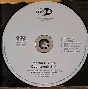 Martin L. Gore Counterfeit EP Tschechien CD Rarität Depeche Mode Repress 1991 - Bild 1 von 6