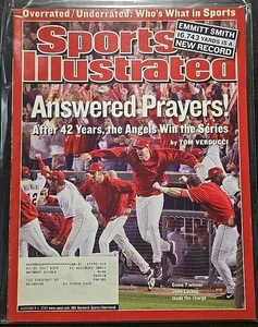 Sports Illustrated Magazine 4. November 2002 Angels Win World Series - Bild 1 von 2