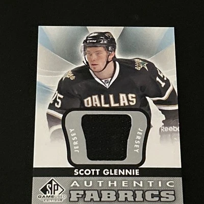 2012-13 Upper Deck SP Game Used Authentic SCOTT GLENNIE - Image 1 of 2
