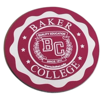 Baker College Mouse Pad Computer Accessory Office School Logo Collectible  Adult - Image 1 of 4