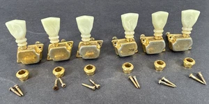 Afinadores, bujes y tornillos personalizados FujiGen/Matsumoko Bradley Les Paul de principios de los 70 - Imagen 1 de 12