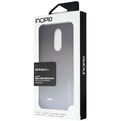 Incipio DualPro Custodia A Doppio Strato Per LG Tribute Dynasty - Nera / Nera - Immagine 1 di 3