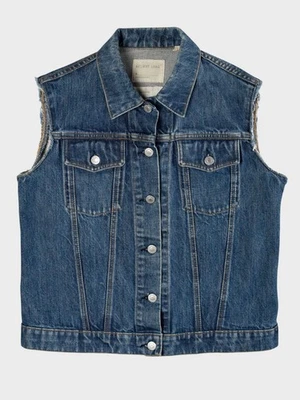 Helmut Lang Jeans - 1998 - women's denim vest - size 42 - Imagen 1 de 4