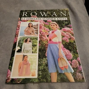 Rowan 12 Timeless Summer Knits Pattern Booklet - Picture 1 of 4