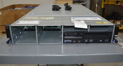 IBM System X3630 M4 7158-AC1 Server 2*Intel XEON E5-2470 0 2.3GHz 64GB SEE NOTES - Image 1 of 4