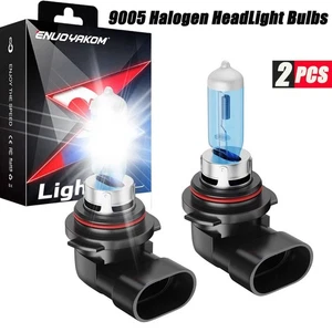 2x 9005 Halogen Headlight Bulbs High Low Beam Kit 6000K Xenon Super White - Bild 1 von 11