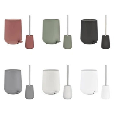 Zone Denmark Bad Accessoires Set "NOVA" Pedaleimer Toilettenbürste matt - Bild 1 von 2