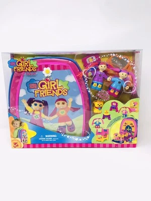 Mega Bloks Girl Friends Sleep Over Backpack #365 Building Set 2002 RARE - Image 1 of 4