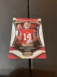 RICKY PEARSALL 2024 PANINI CERTIFIED CERTIFIED ROOKIES - ROOKIE - 49ers / FLORIDA - #15 - Bild 1 von 3
