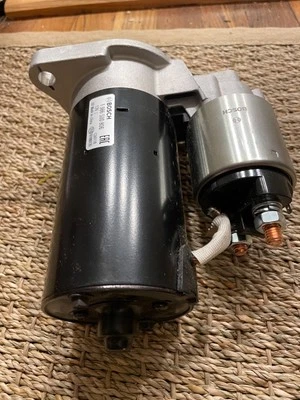 博世原始设备制造商 SR0808N 全新 初学者 1.7kW 适用于保时捷 911 Boxster Carrera GT Cayman H6 — 第 1/3 张图片