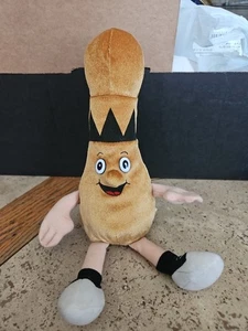 Peluche spilla bowling marrone fiera degli animali vintage 1999 - Foto 1 di 5