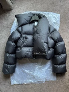 Chaqueta acolchada Rick Owens cuello embudo | IT44 | RO02D3774-NPD3 - Imagen 1 de 8