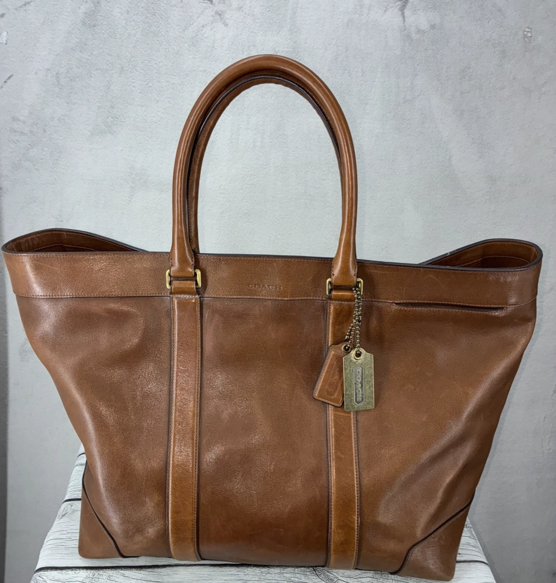 coach bleecker legacy tote products for sale | eBay