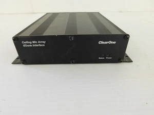CLEARONE CEILING MIC ARRAY DANTE INTERFACE 910-6200-105-D (PQY127) - Picture 1 of 5