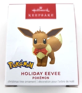 Pokémon Eevee MINIATURA Ornamento - Ricordo del segno distintivo - Vacanze di Natale 2023 - Foto 1 di 4