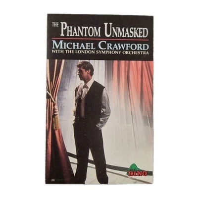 MICHAEL CRAWFORD 'The Phantom Unmasked' Cassette Tape Album Dino Music - Image 1 of 4