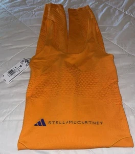 Stella McCartney Adidas Orange Knot Bodysuit NWT Size Large - Picture 1 of 6