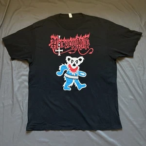 Harvey Milk Indie Rock Black T-Shirt Adult Size XL 24x27 Tultex 100% Baumwolle - Picture 1 of 3