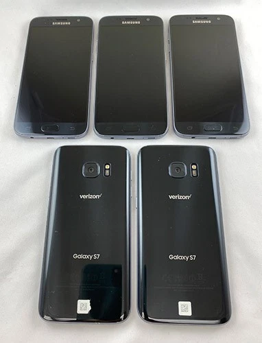 5 Samsung SM-G930V Galaxy S7 Verizon/Unlocked Smartphone Lot Water-Resistant - Image 1 of 3