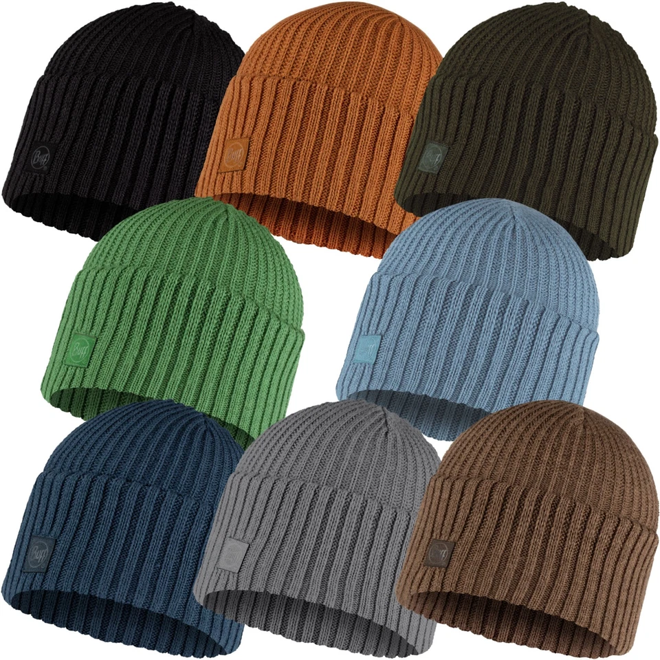Buff Unisex Knitted Warm Winter Beanie Hat - Image 1 of 1