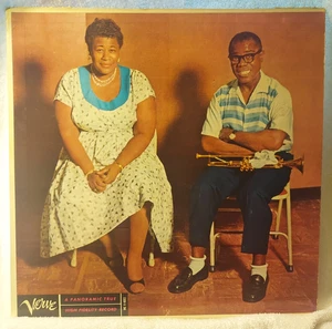 ELLA FITZGERALD & LOUIS ARMSTRONG/Ella & Louis/1956/VERVE Orange Label Mono! VG - Picture 1 of 7