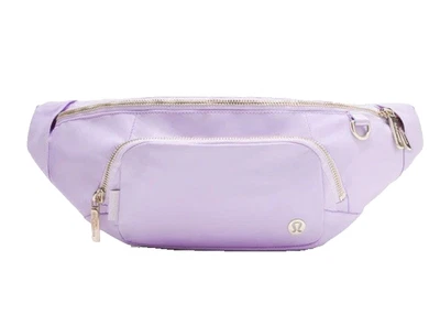 Lululemon Everywhere Belt Bag Extra Large 4L Gold Metal Hardware Lavender Frost - Image 1 of 4