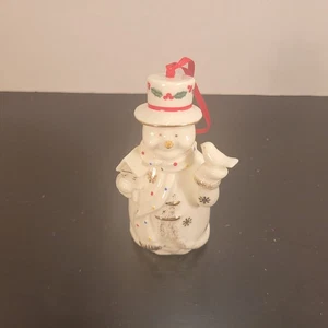 Baum Bros Formalities Snowman With Bird & Birdhouse Christmas Ornament 4.5inch - Picture 1 of 6