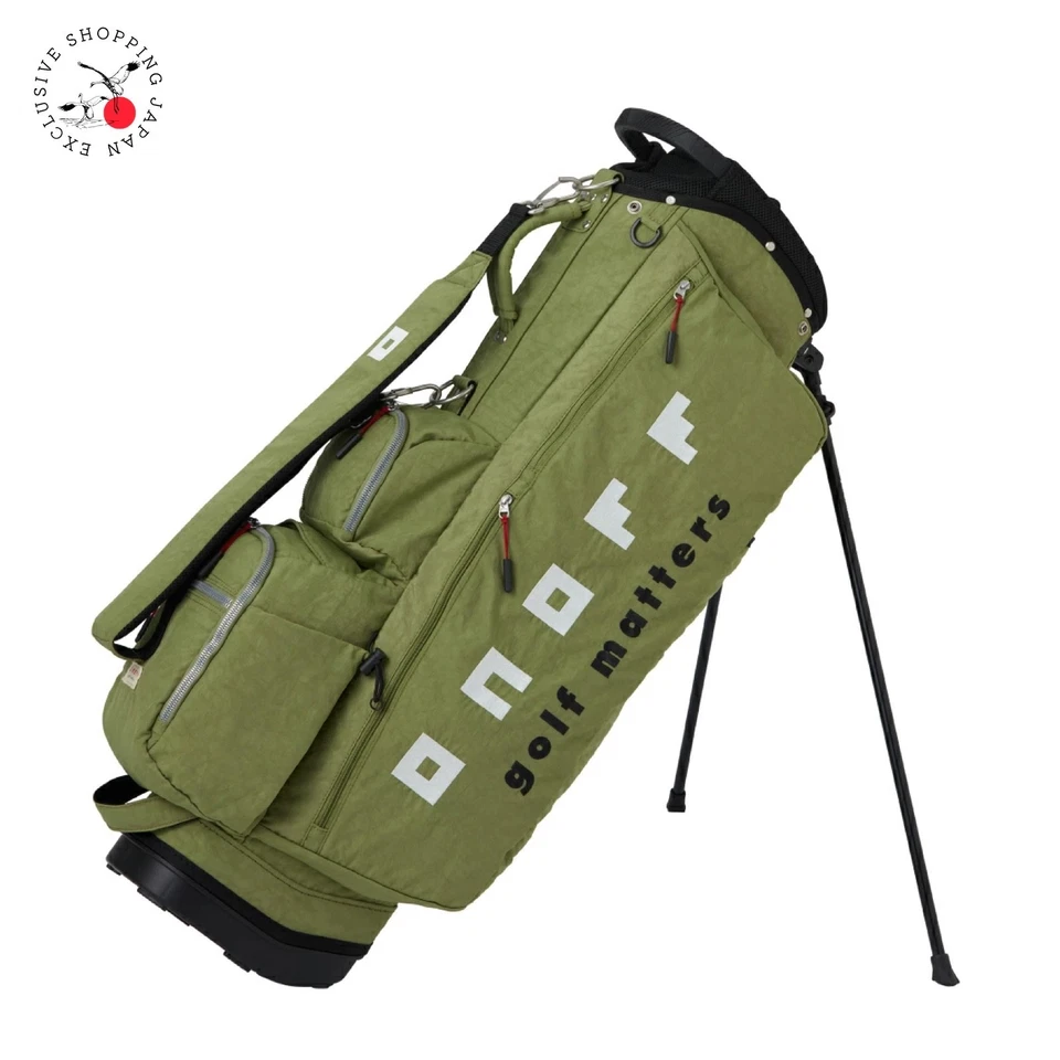 ONOFF Golf Carry Stand Bag 9 × 47 in 6-way Divider Lightweight 2025 Grass Green - Image 1 of 4