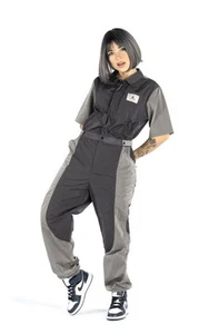 NIKE Air Jordan Essentials Mujer Traje de Vuelo Mono, Gris Talla Mediana - Imagen 1 de 3