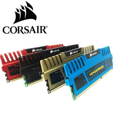 Corsair Vengeance 16GB (4x 4GB) 8GB (2x 4GB) DDR3 1600MHz CL9 Memory 3 Color Lot - Image 1 of 4
