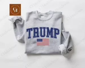 Trump 2024 Sweatshirt,Trump Vance Sweatshirt,Republican, Take America Back Shirt - Picture 1 of 9
