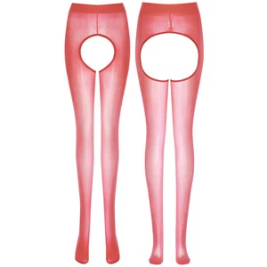 Womens Bodystocking Sexy Pantyhose Stretchy Tights Glossy Lingerie Control Top - Picture 1 of 6