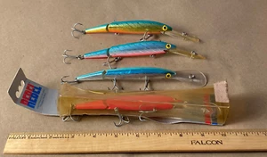 (MENGE 4) Rebel Jonted Löfflerköder D30 Serie.   5,25" Body, 7" Overall - Bild 1 von 7